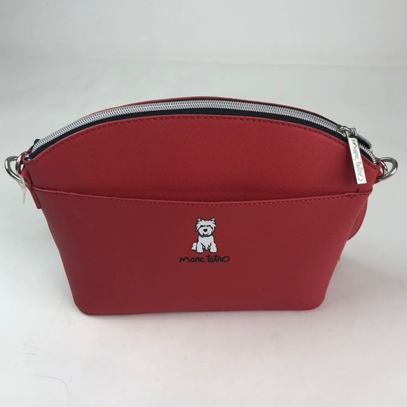 Marc Tetro WESTIE Dog Crossbody Purse / Card Holder Set New In Gift Box - Picture 11 of 12